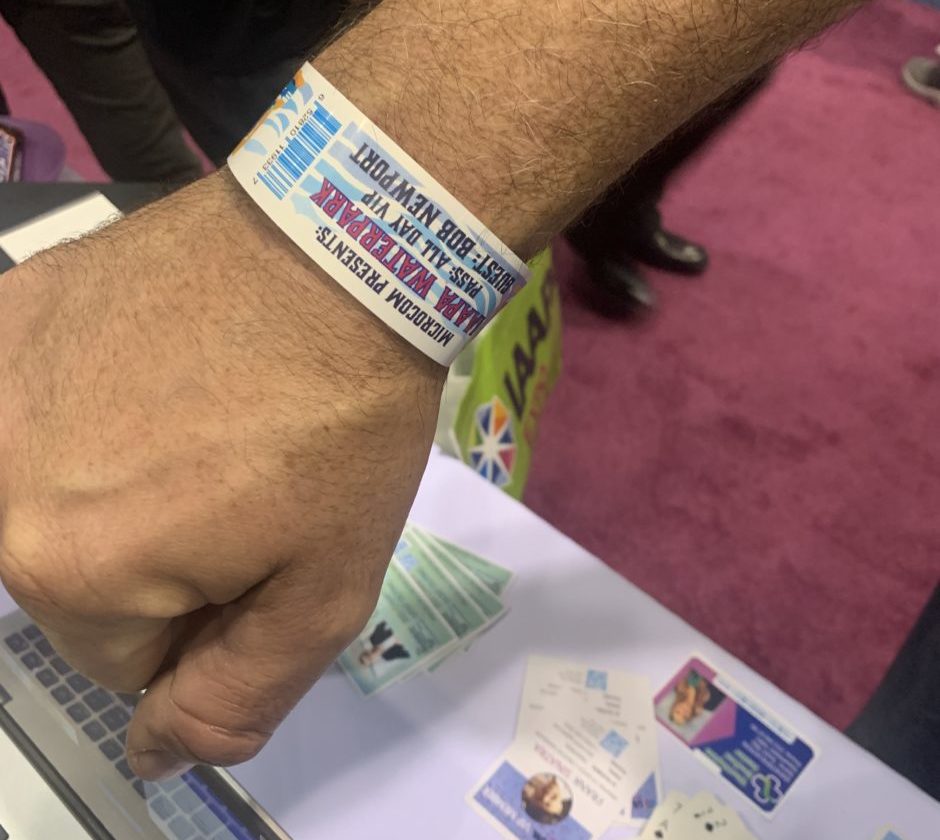 IAAPA 2021 RFID Wristband Demonstration